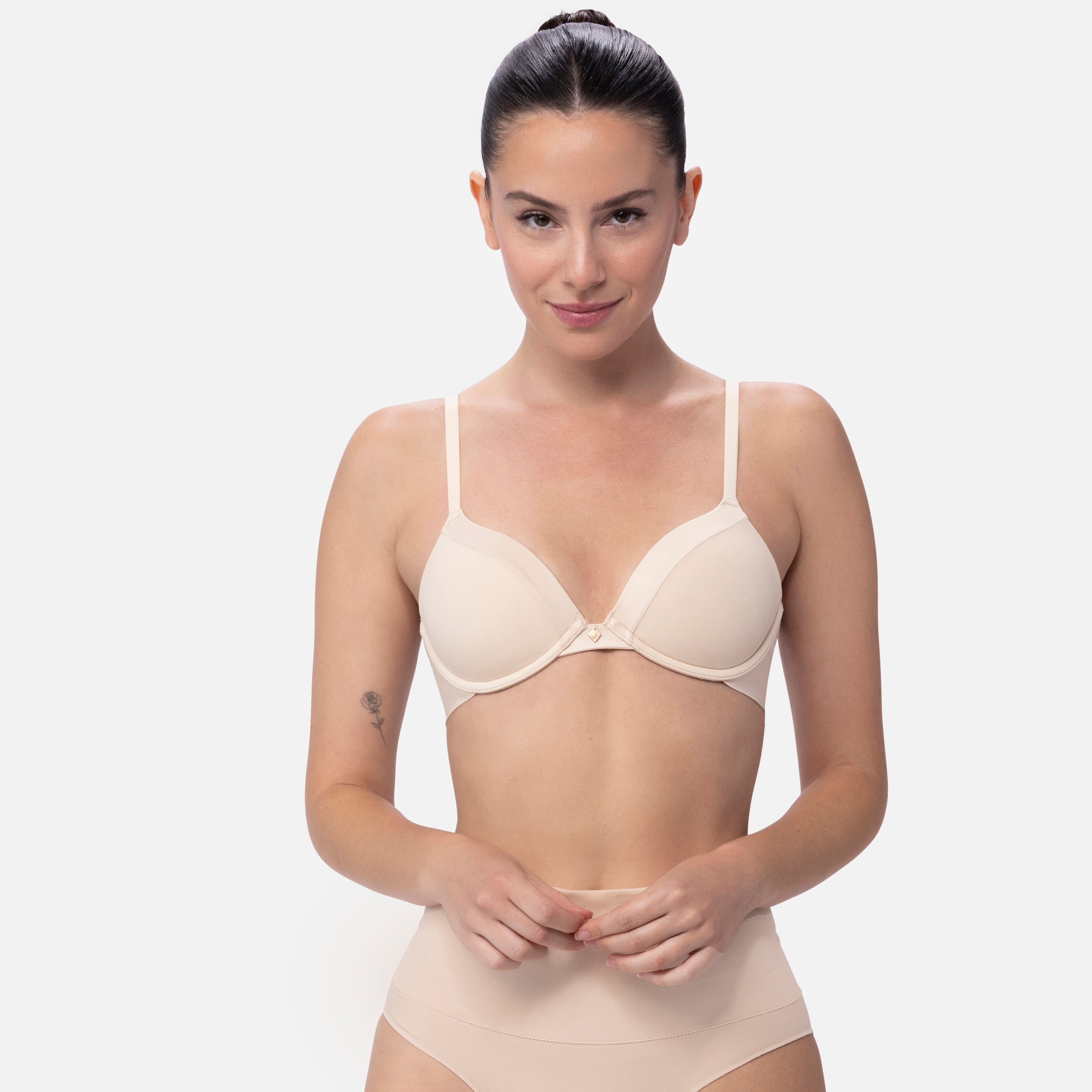 The NoGap Satin Bra