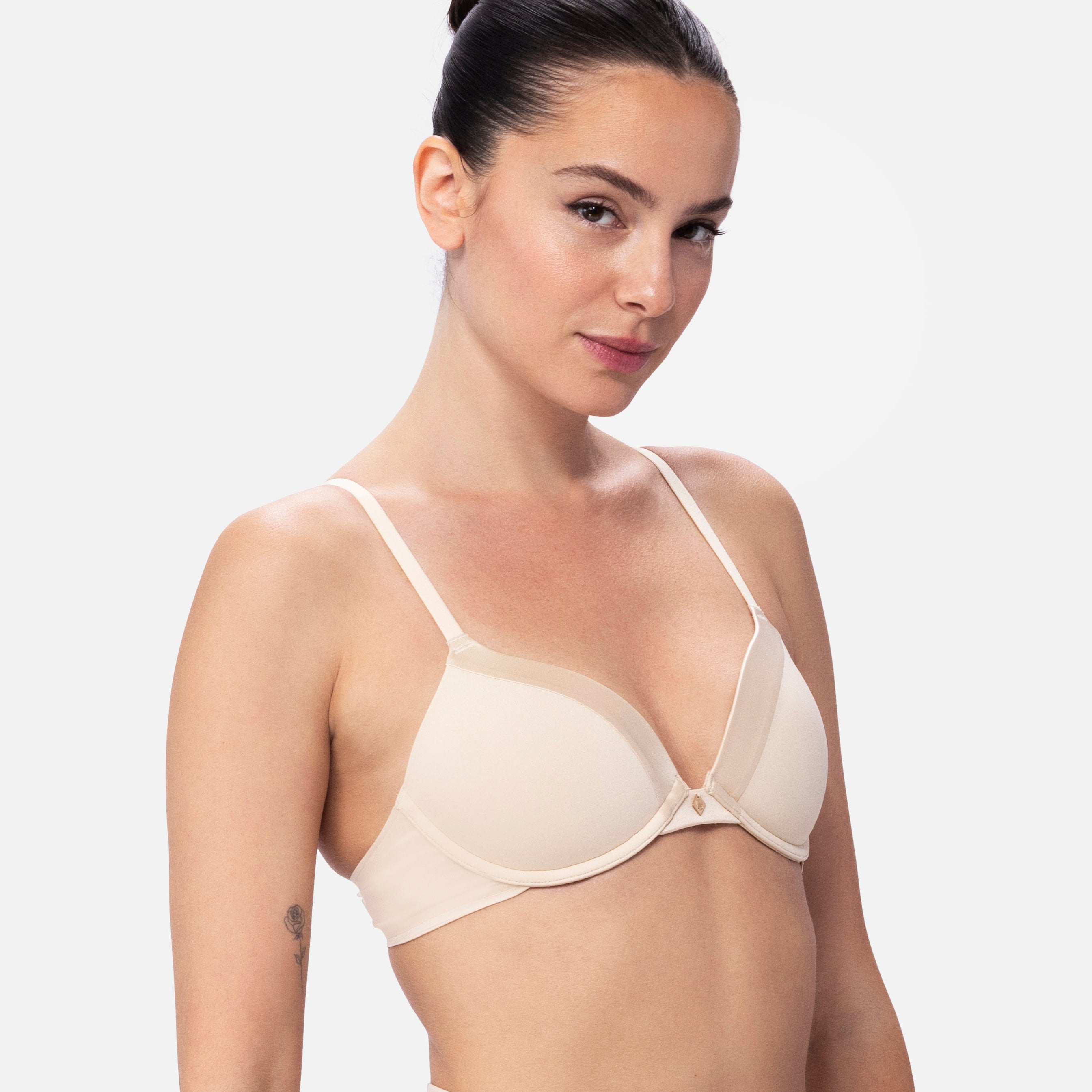 The NoGap Satin Bra