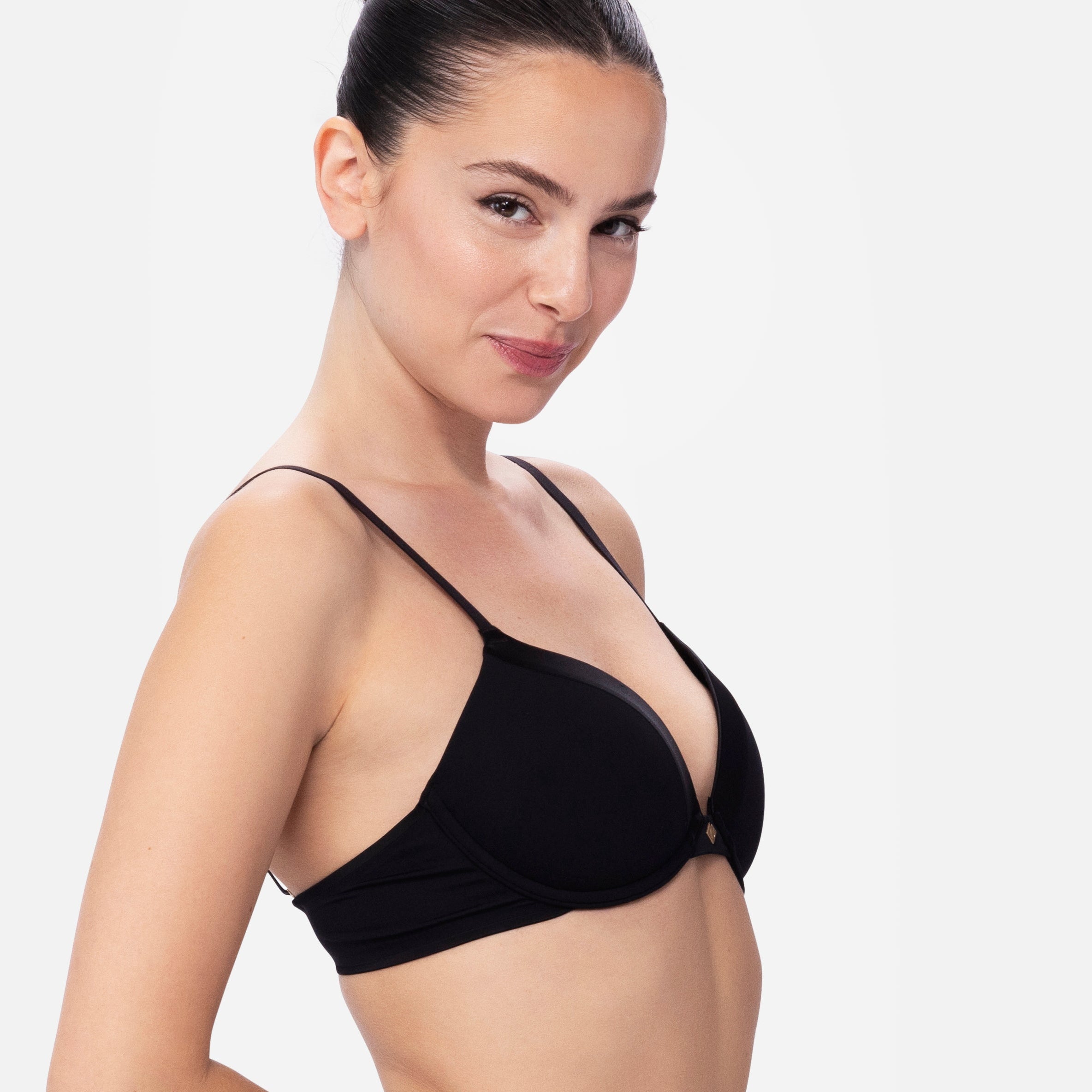 The NoGap Satin Bra