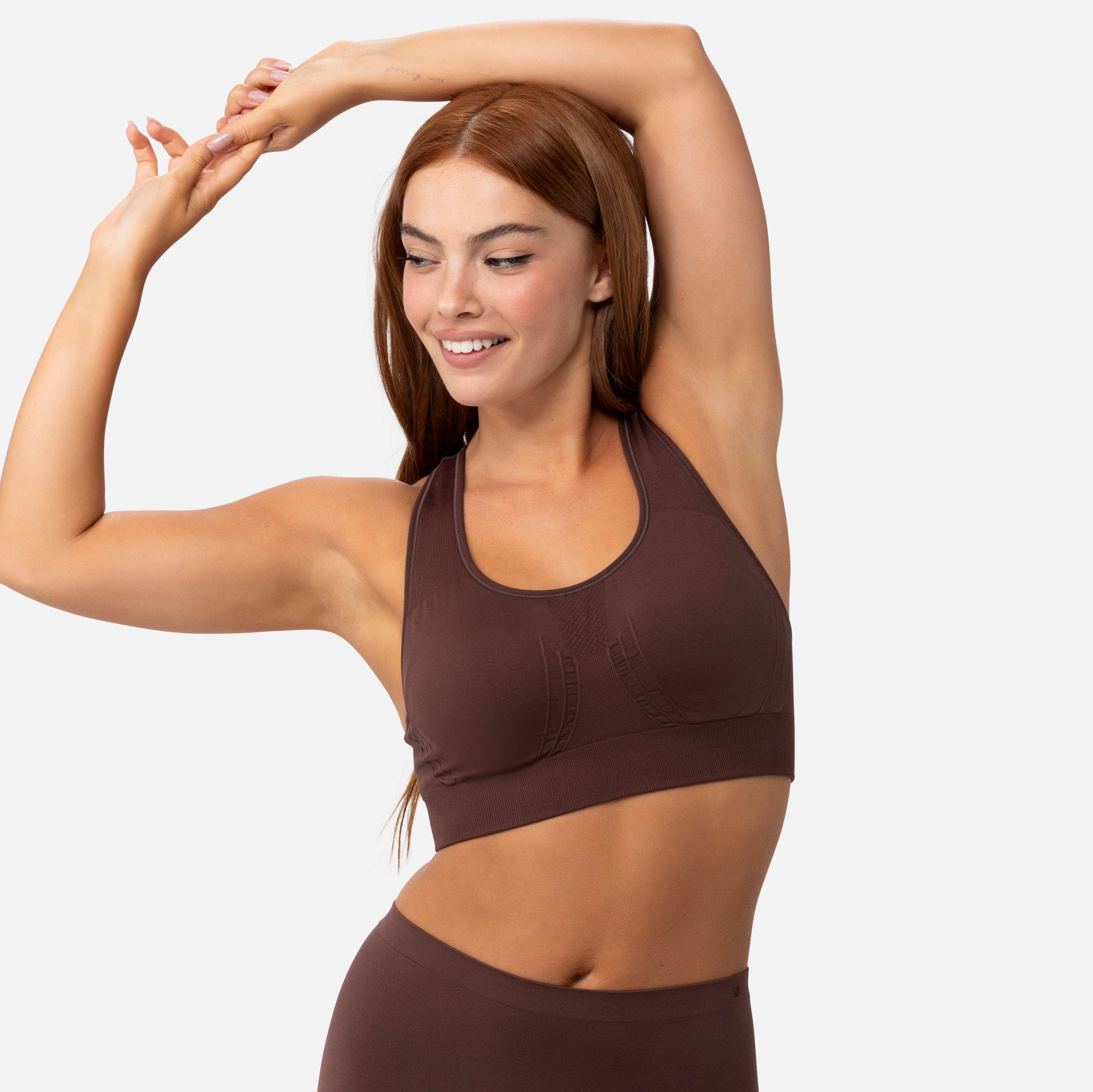 1145 The Nowsunday Racerback Sports Bra (Sewn In Pads)