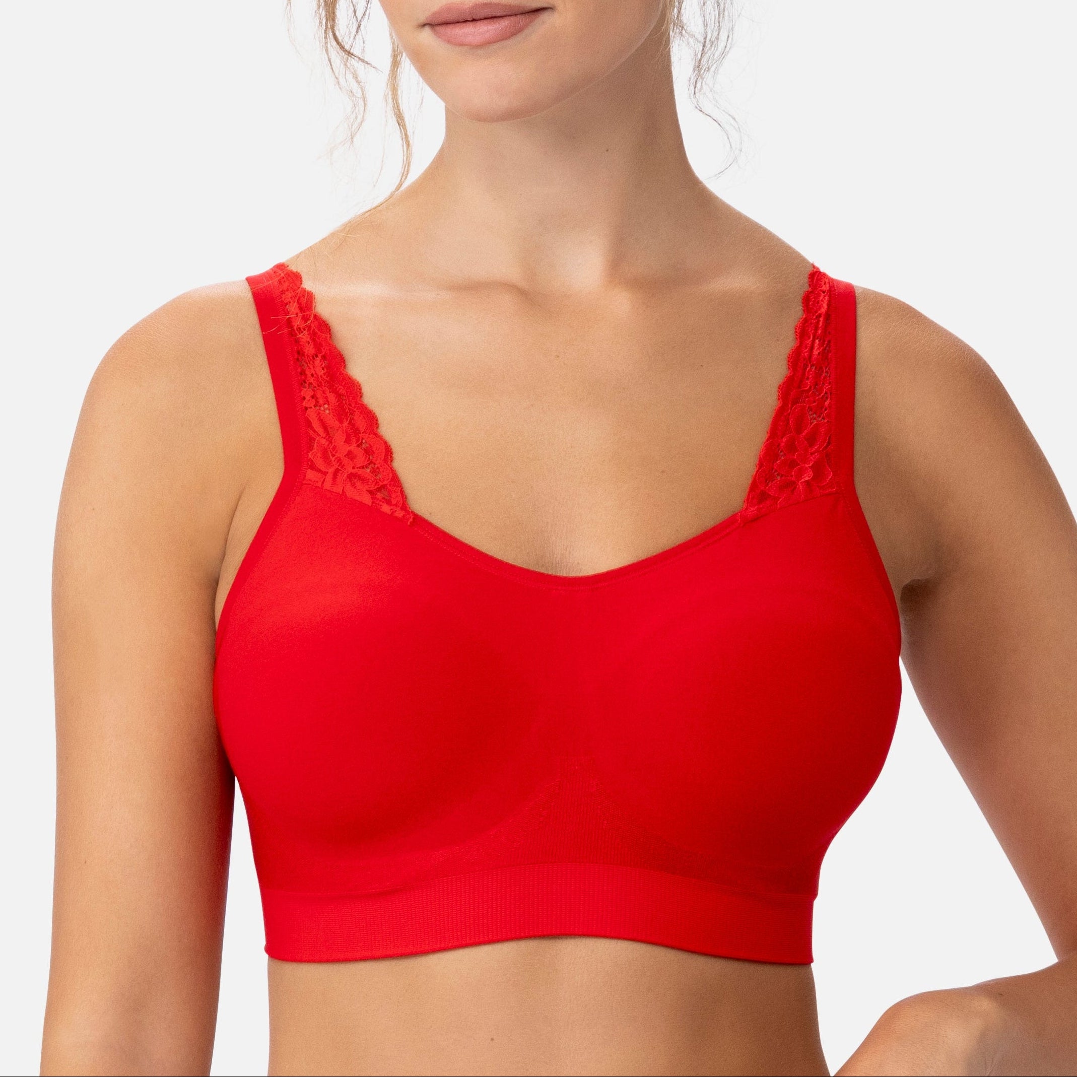 445 The Comfort Bra (Lace Straps)