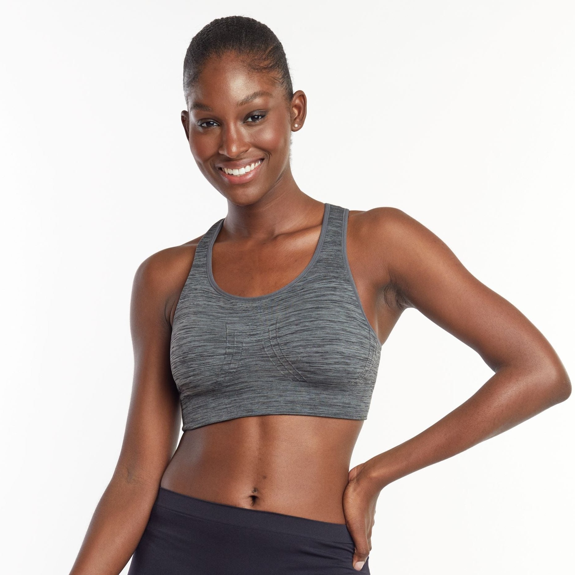 1145 The Nowsunday Racerback Sports Bra (Sewn In Pads)