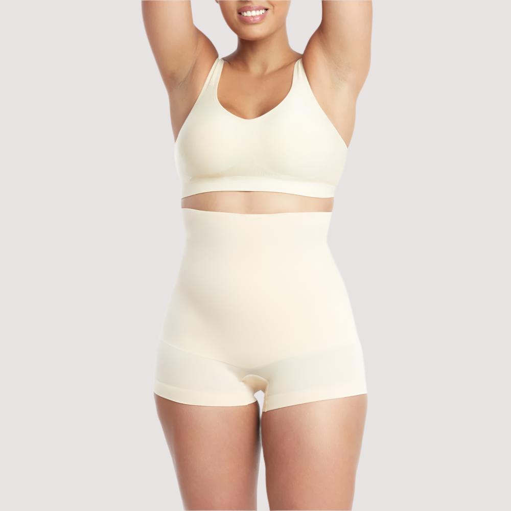 High Waist Boy Short - Underoutfit - UN-HWBS-993-S-NUD