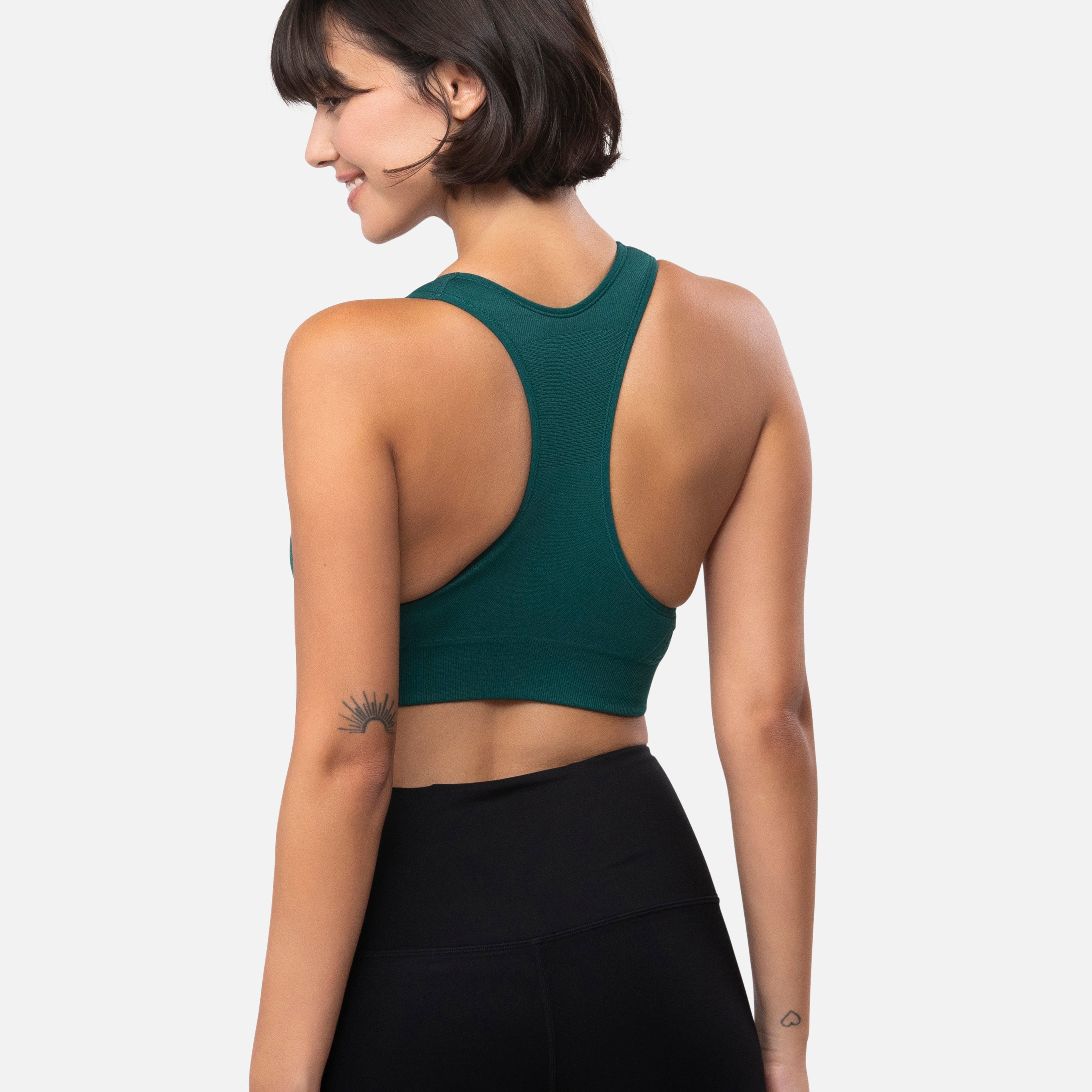 The Nowsunday Racerback Sports Bra (Sewn In Pads)