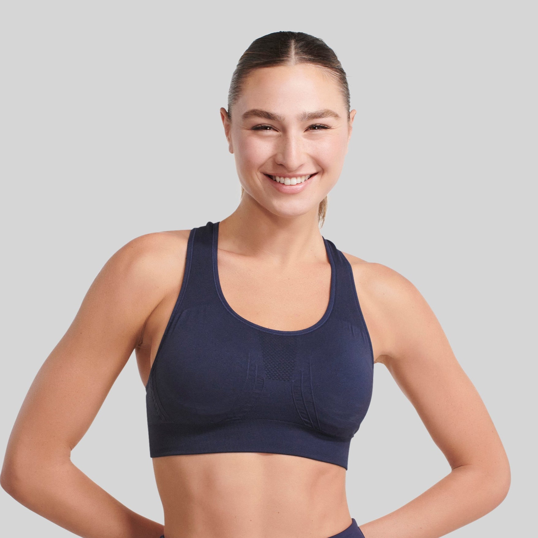 The Nowsunday Racerback Sports Bra (Sewn In Pads)