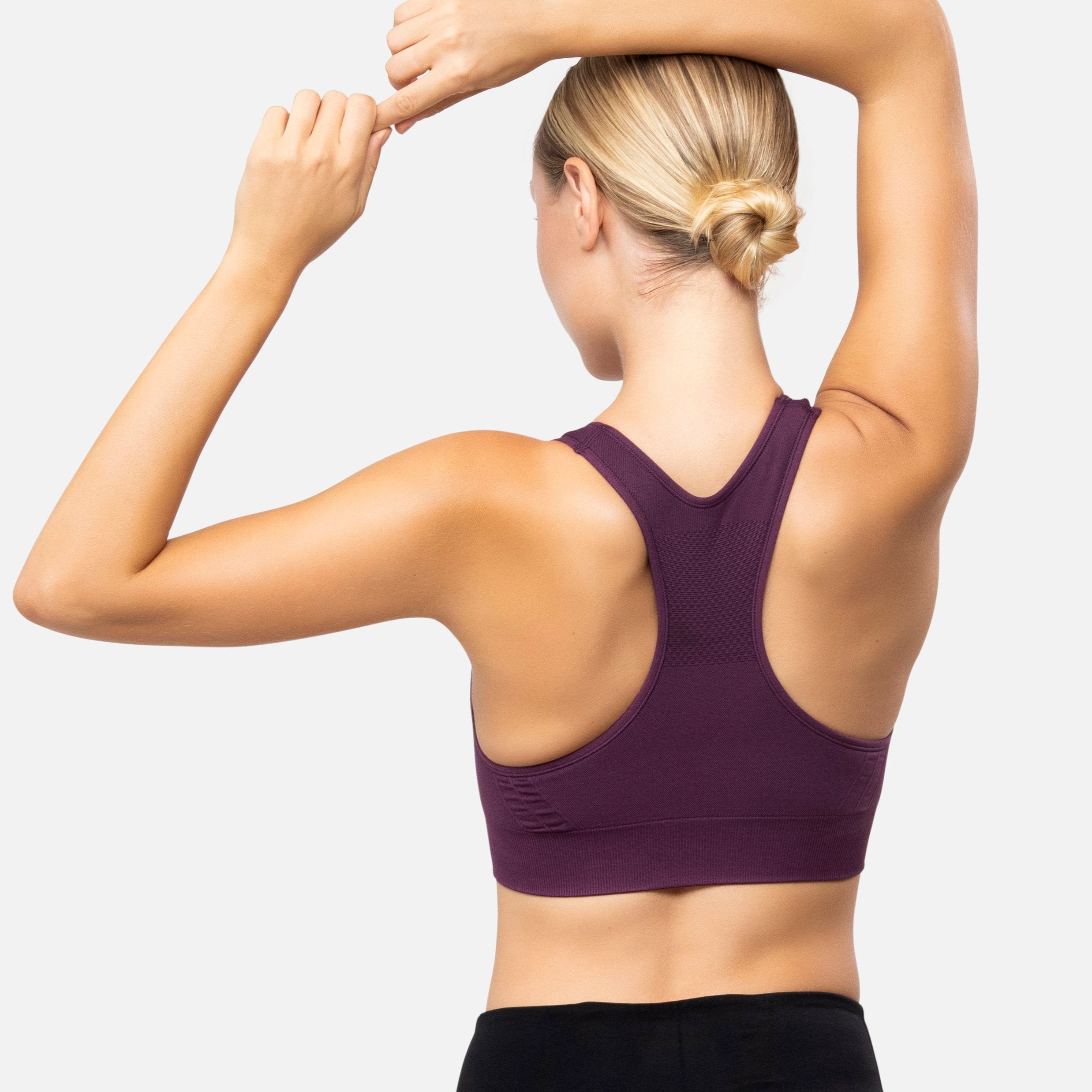 The Nowsunday Racerback Sports Bra (Sewn In Pads)