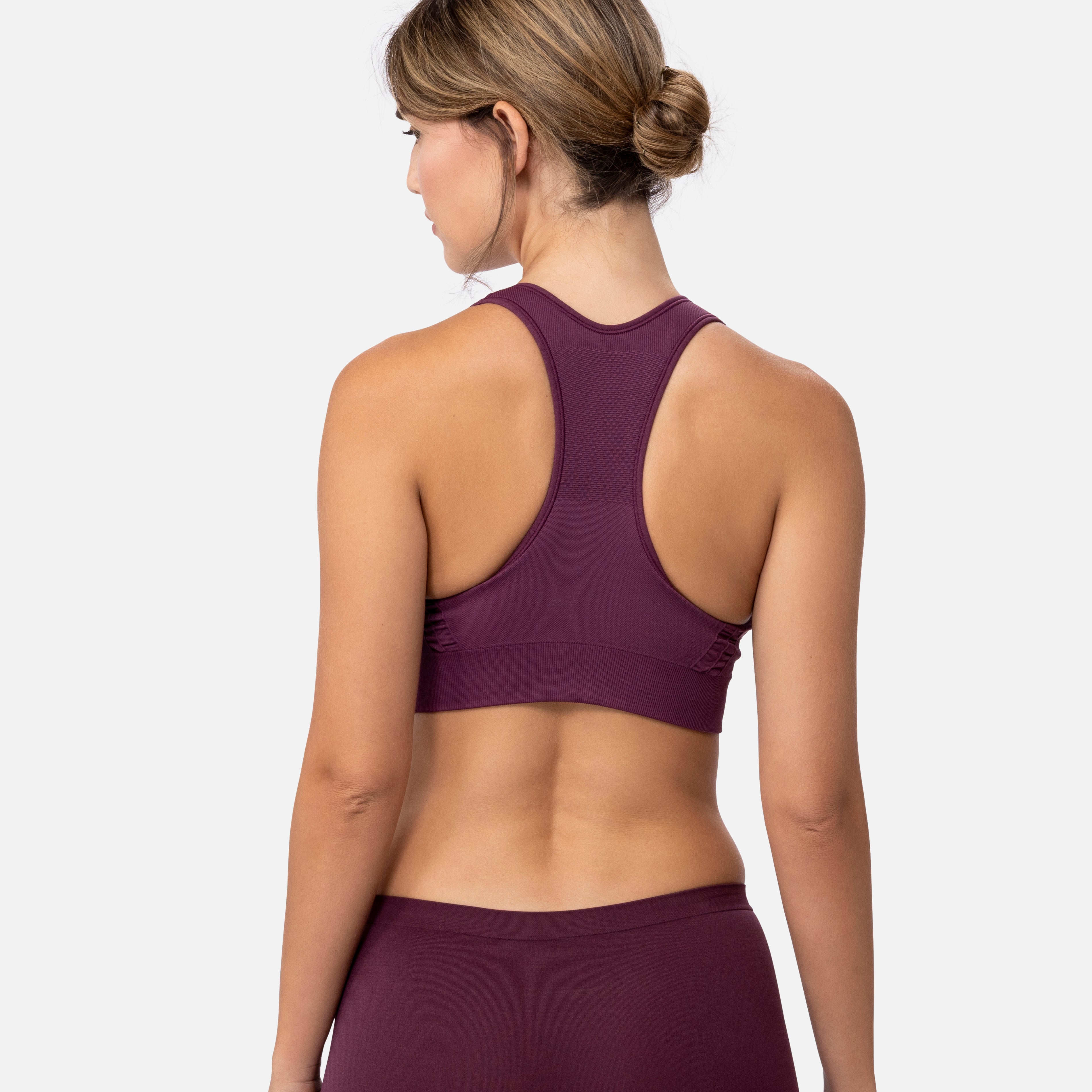 1145 The Nowsunday Racerback Sports Bra (Sewn In Pads)