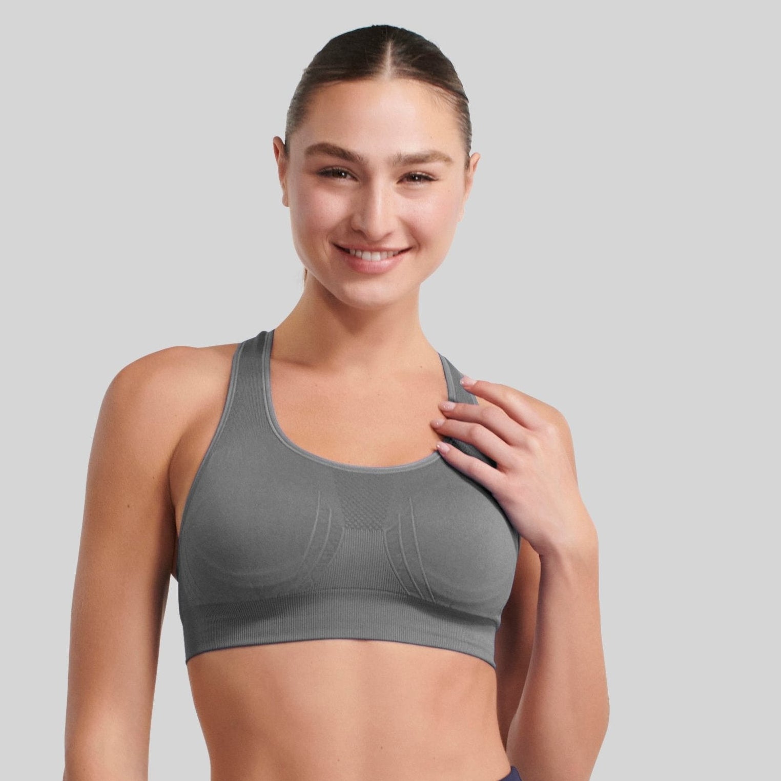 1145 The Nowsunday Racerback Sports Bra (Sewn In Pads)