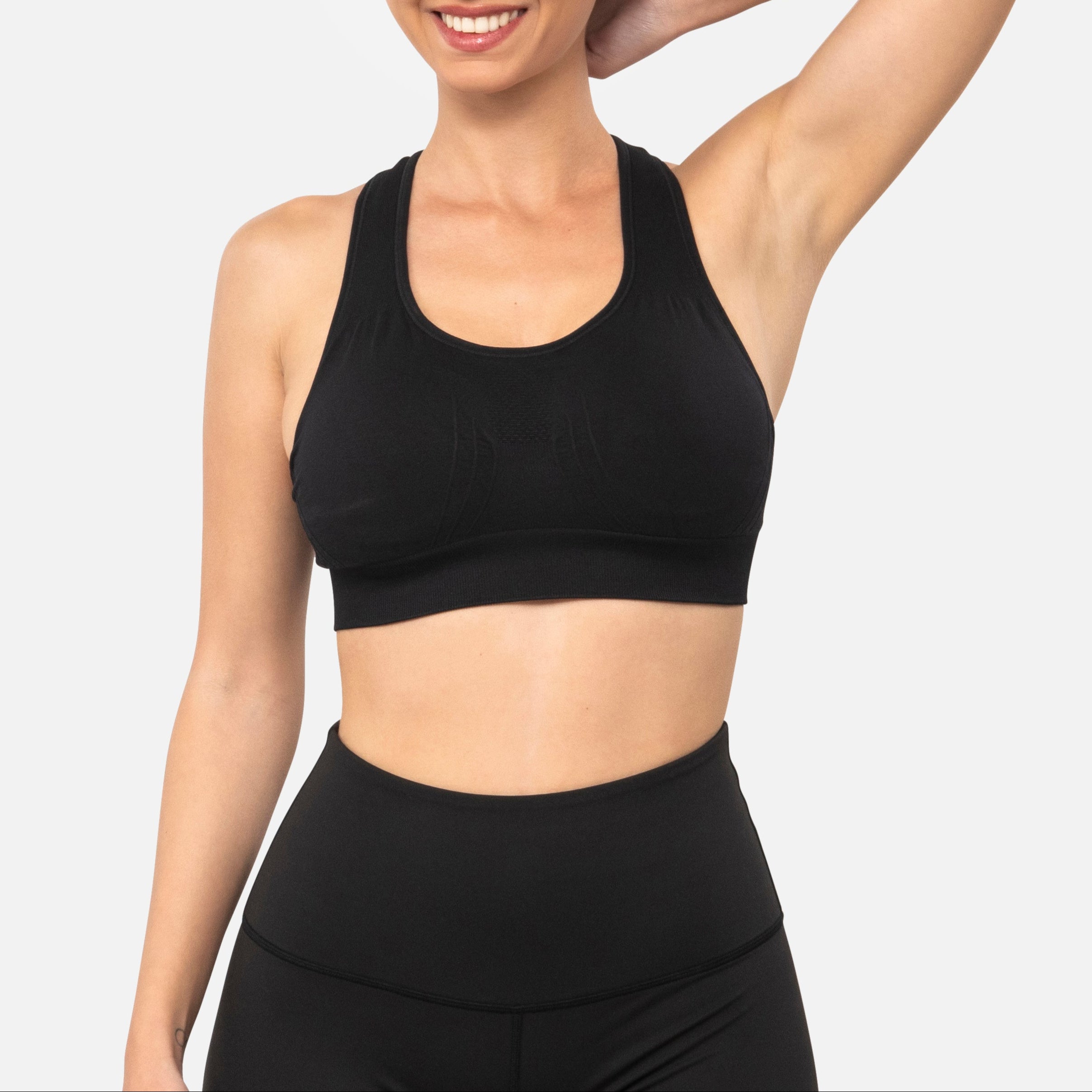 The Nowsunday Racerback Sports Bra (Sewn In Pads)