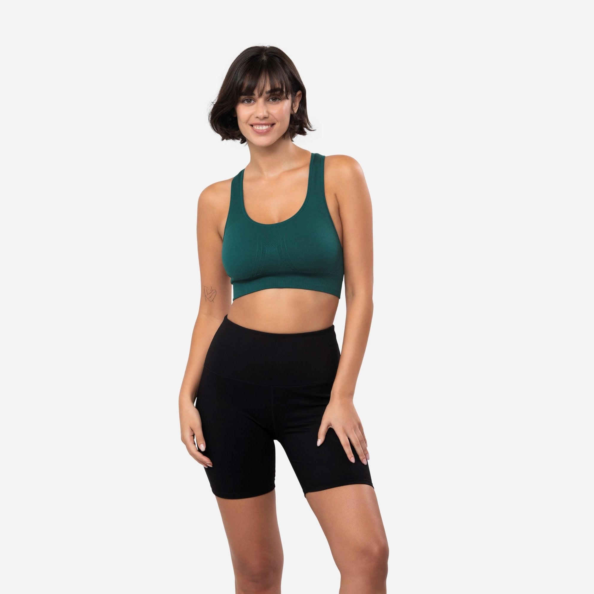 The Nowsunday Racerback Sports Bra (Sewn In Pads)