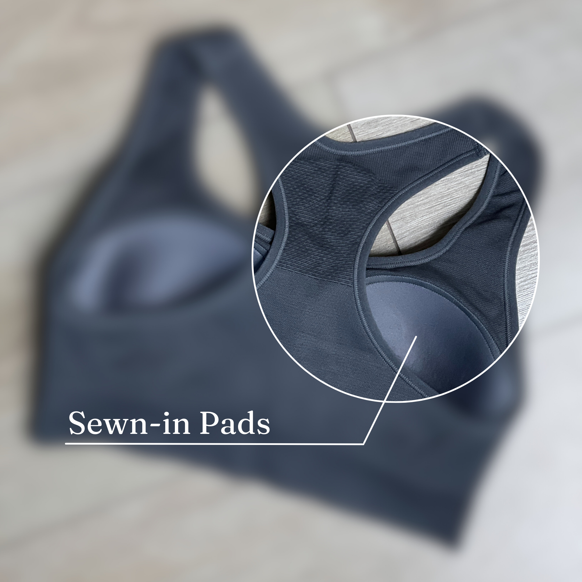 1145 The Nowsunday Sewn-In Pads Sports Bra