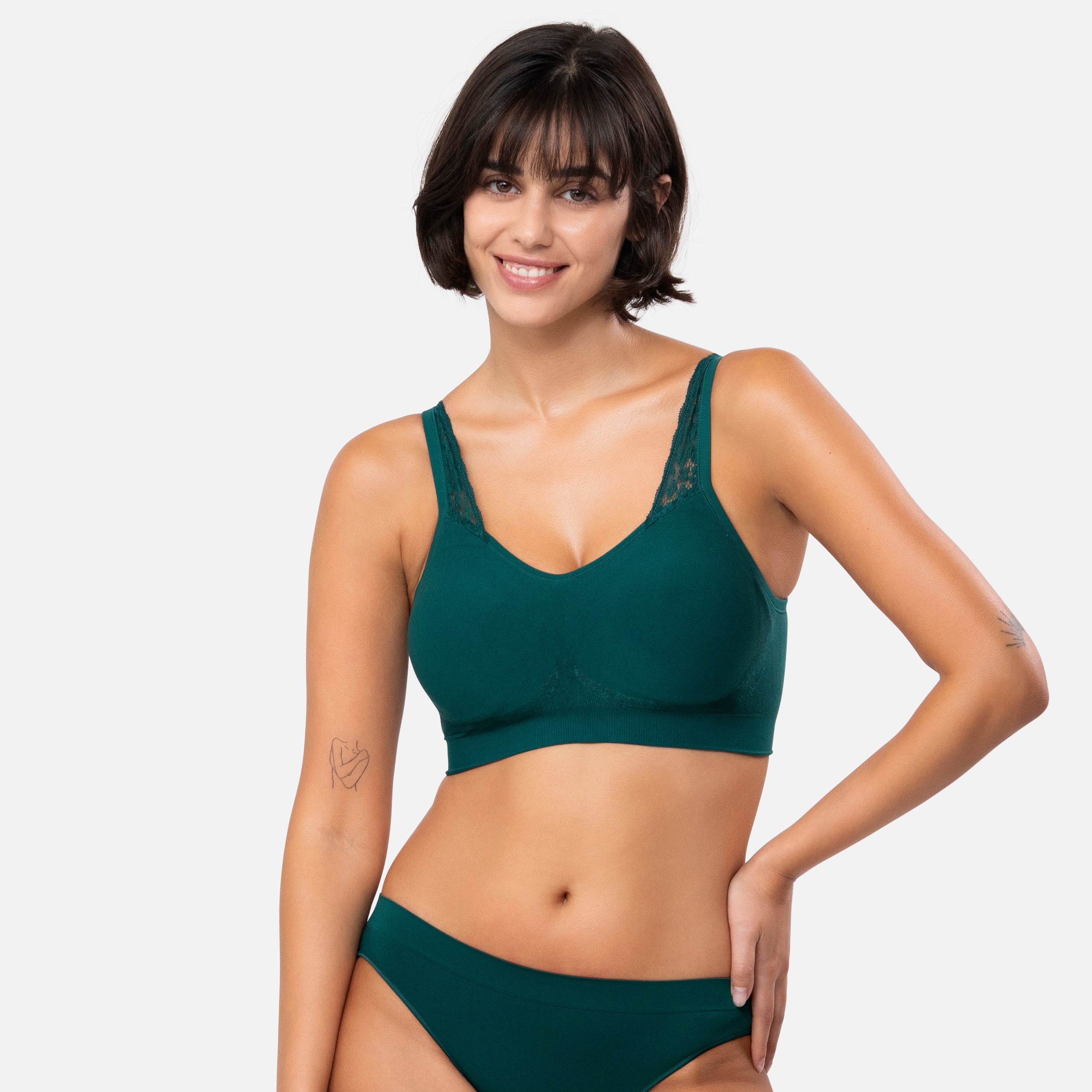 The Adjustable Comfort Bra (Lace Straps)