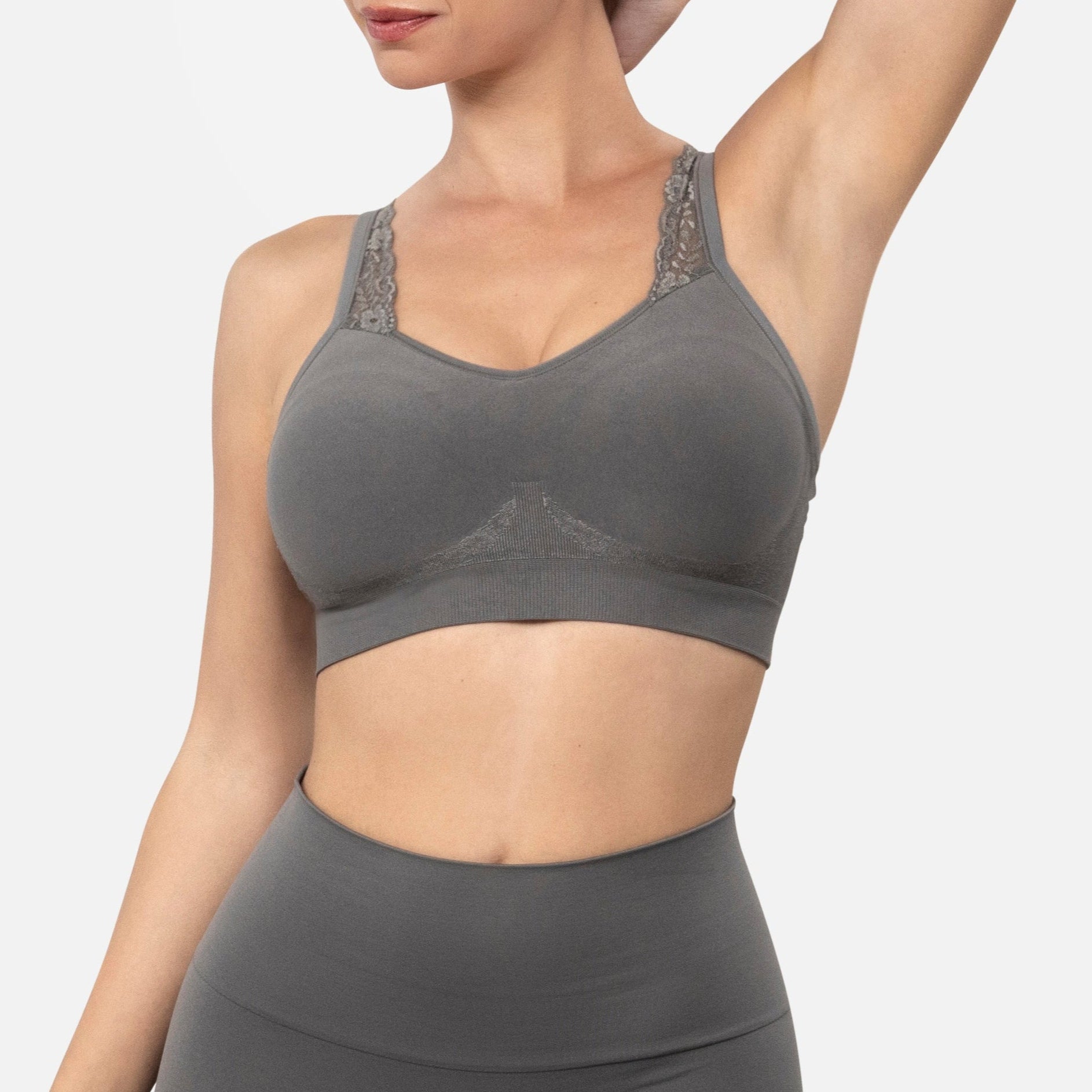 The Adjustable Comfort Bra (Lace Straps)