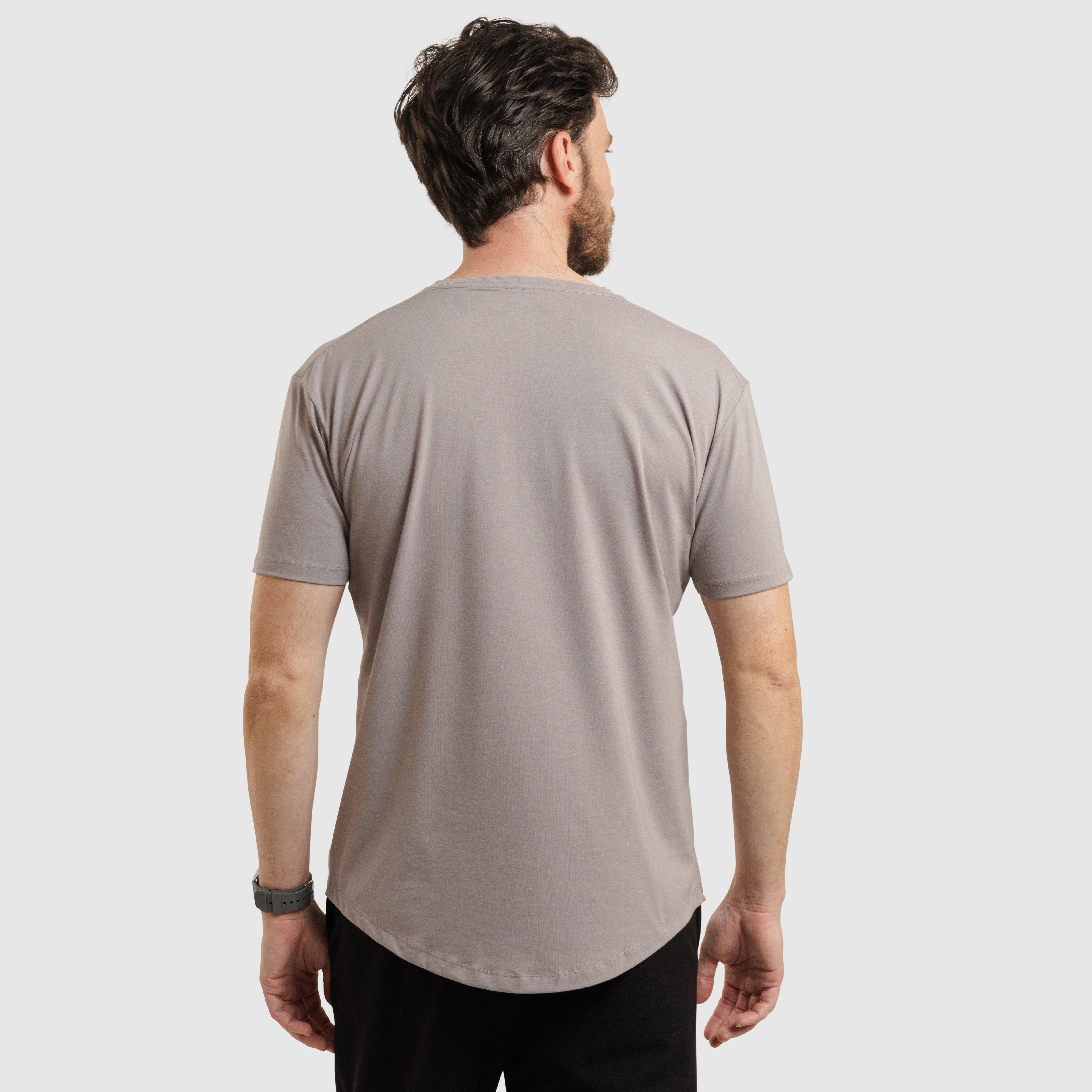 Version7B Crew Neck Curve Hem