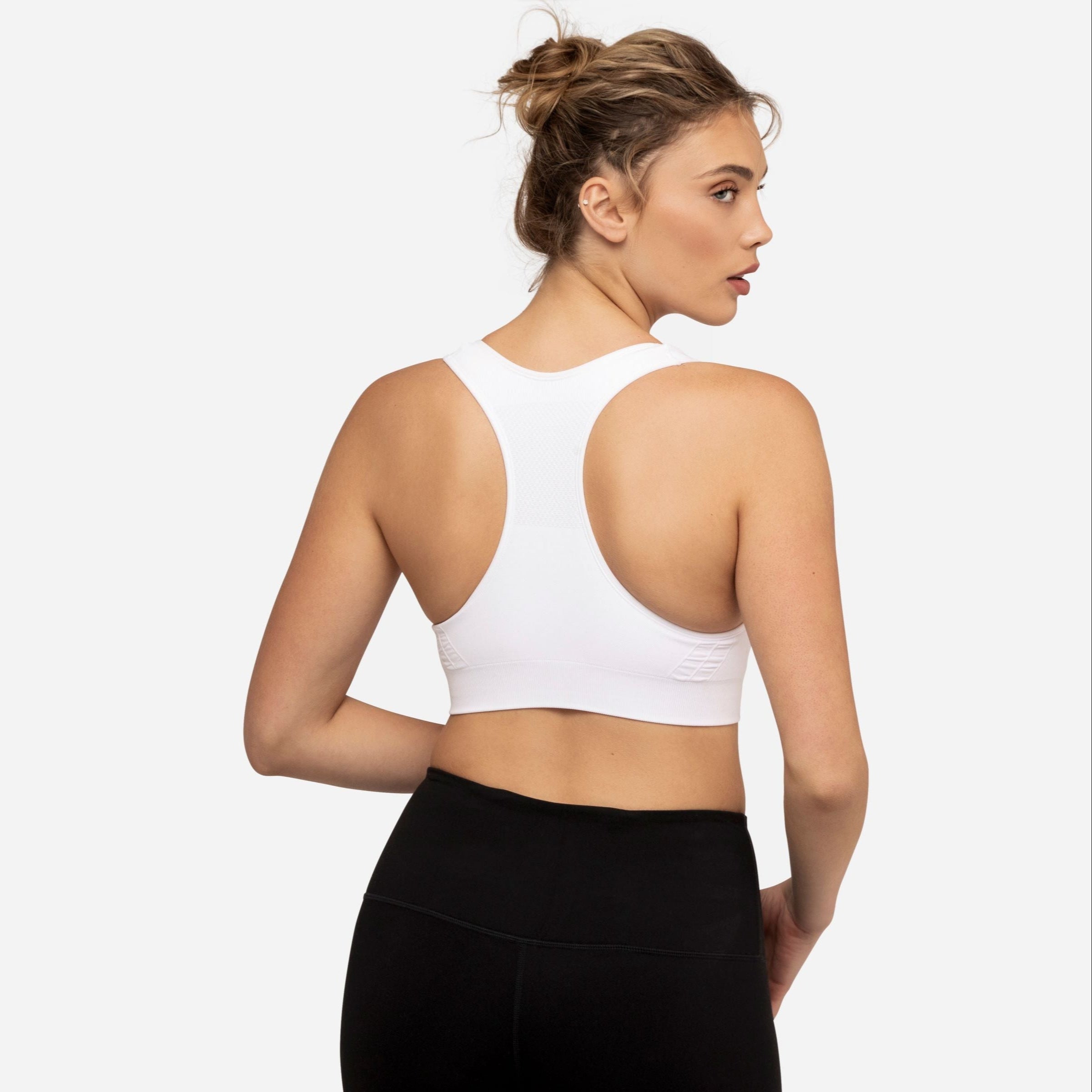 The Nowsunday Racerback Sports Bra (Sewn In Pads)