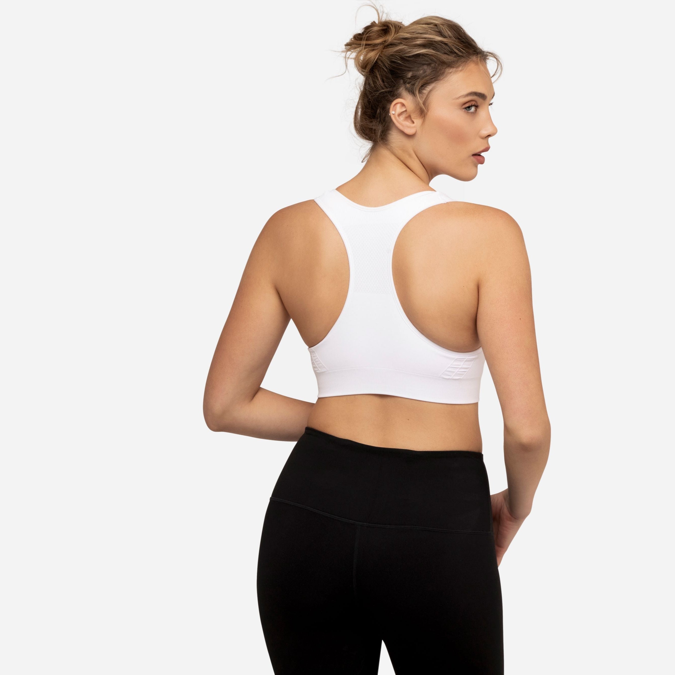 The Nowsunday Racerback Sports Bra (Sewn In Pads)